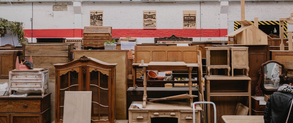 Les matériauthèques au CIGL-Esch ; à Intradel et au ZBB