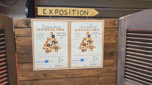 Exposition de restitution des créations issues des ateliers « Mode et réemploi » et « bois »